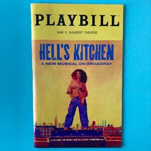 Hell’s Kitchen Playbill MALEAH JOI MOON SHOSHANA BEAN BRANDON VICTOR DIXON 2024